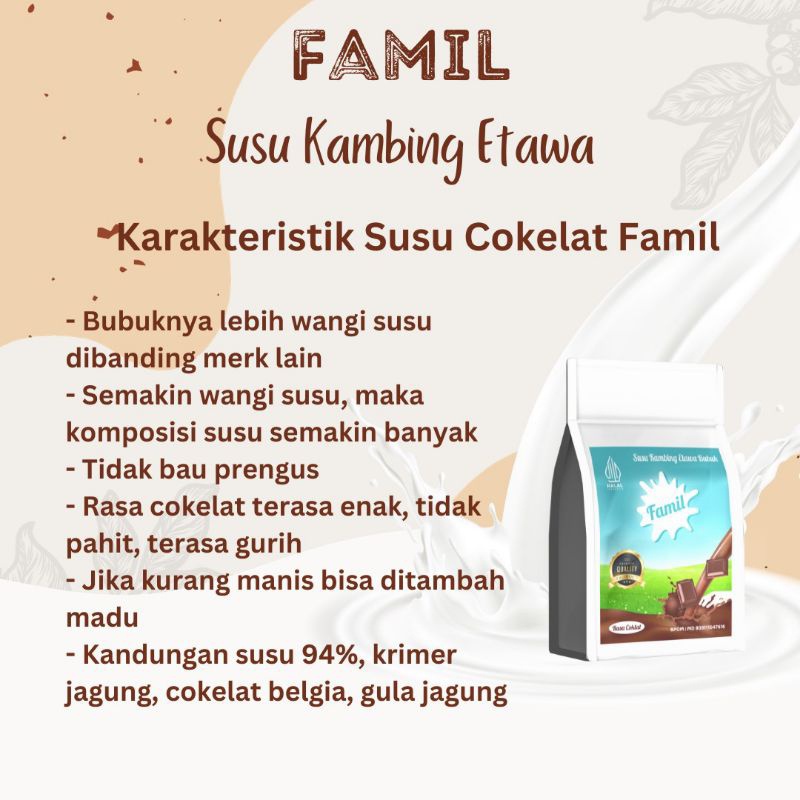 

Susu Kambing Etawa Bubuk Lebih Berkualitas Dan Murni 1000 Gram / 1 Kg Varian Plus Menggemukkan Ambah