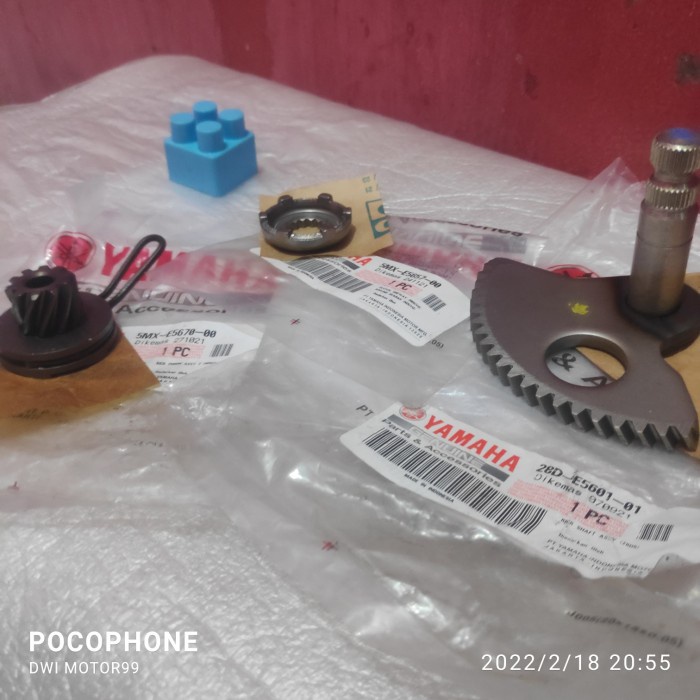 ✨COD 1 Set As Gir Pinion Selah Sela Mio Sporty Smile Nouvu Original Terbatas