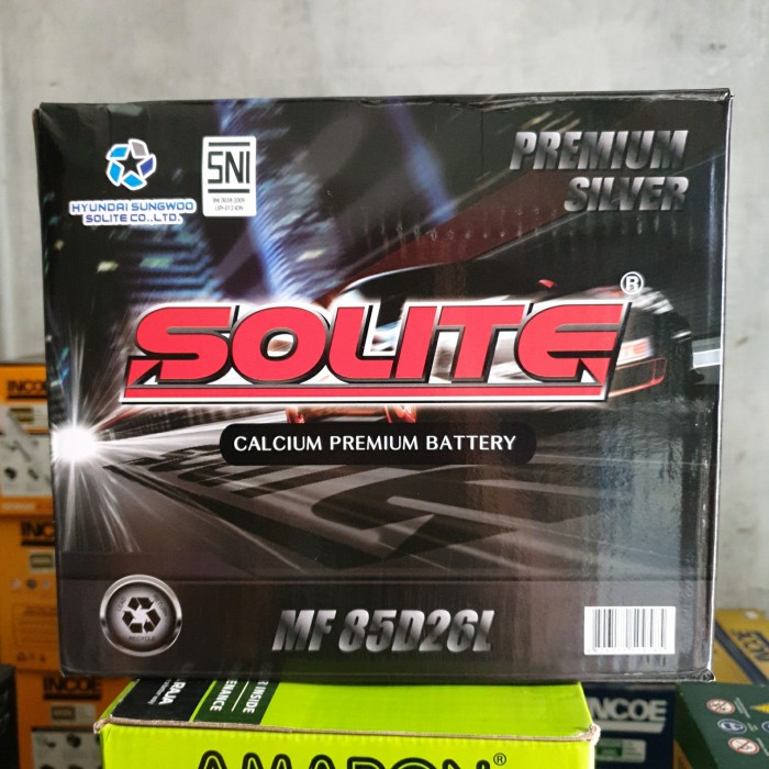 Aki Mobil Kering Mf Solite Korea 85D26L / 80D26L