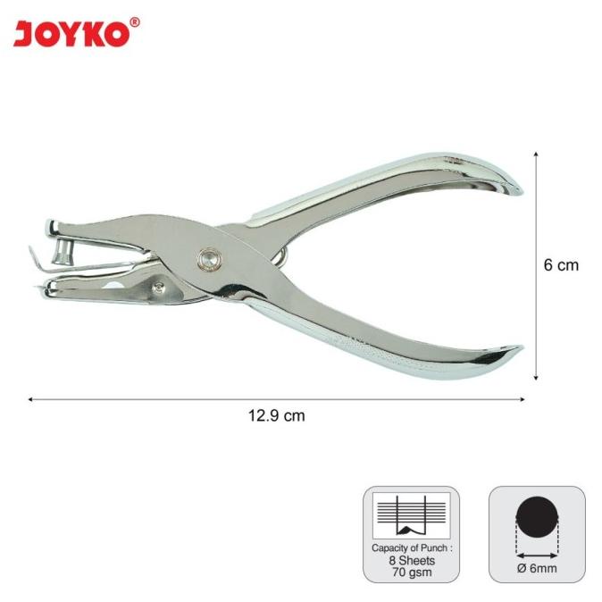 

6mm Pembolong Kertas 1 Lubang Joyko PU-34 paper punch ATK1288JY