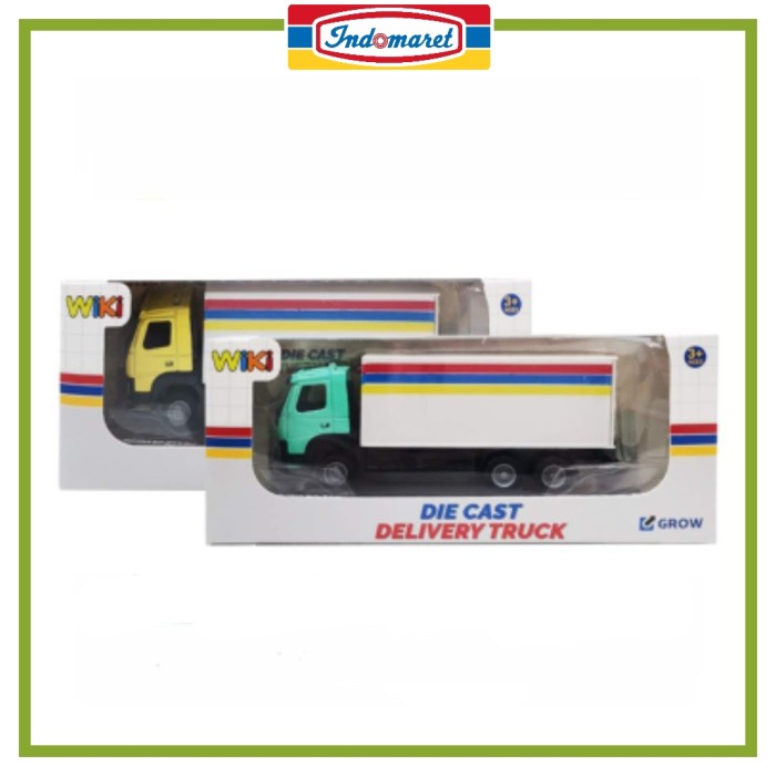 Promo Wiki Brick Truk Delivery Indomaret, Bukan Merk Lego 68Pcs