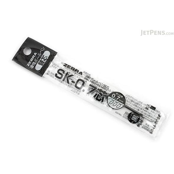 

ATK0595ZB HITAM 0.7 mm Refill Zebra SK-0.7 isi ulang black pen pulpen
