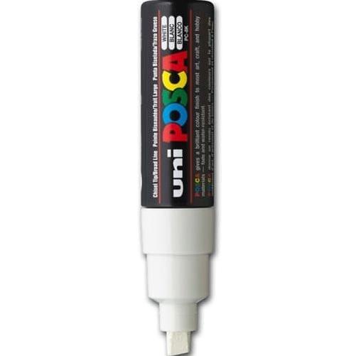 

8mm PUTIH PC-8K Spidol POSCA Marker glass kaca UNI ATK0645PC