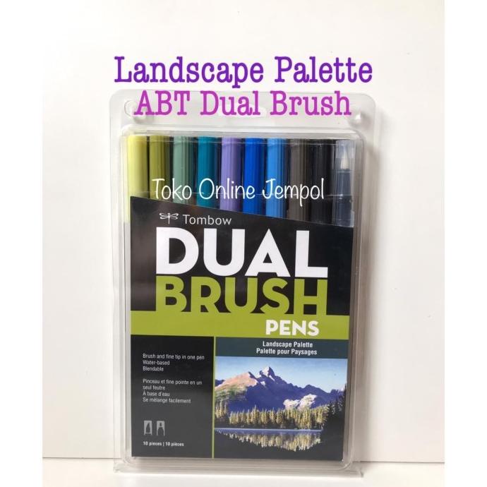 

Landscape Palette ABT Dual Brush Tombow 56169 Spidol Marker ATK0874TW