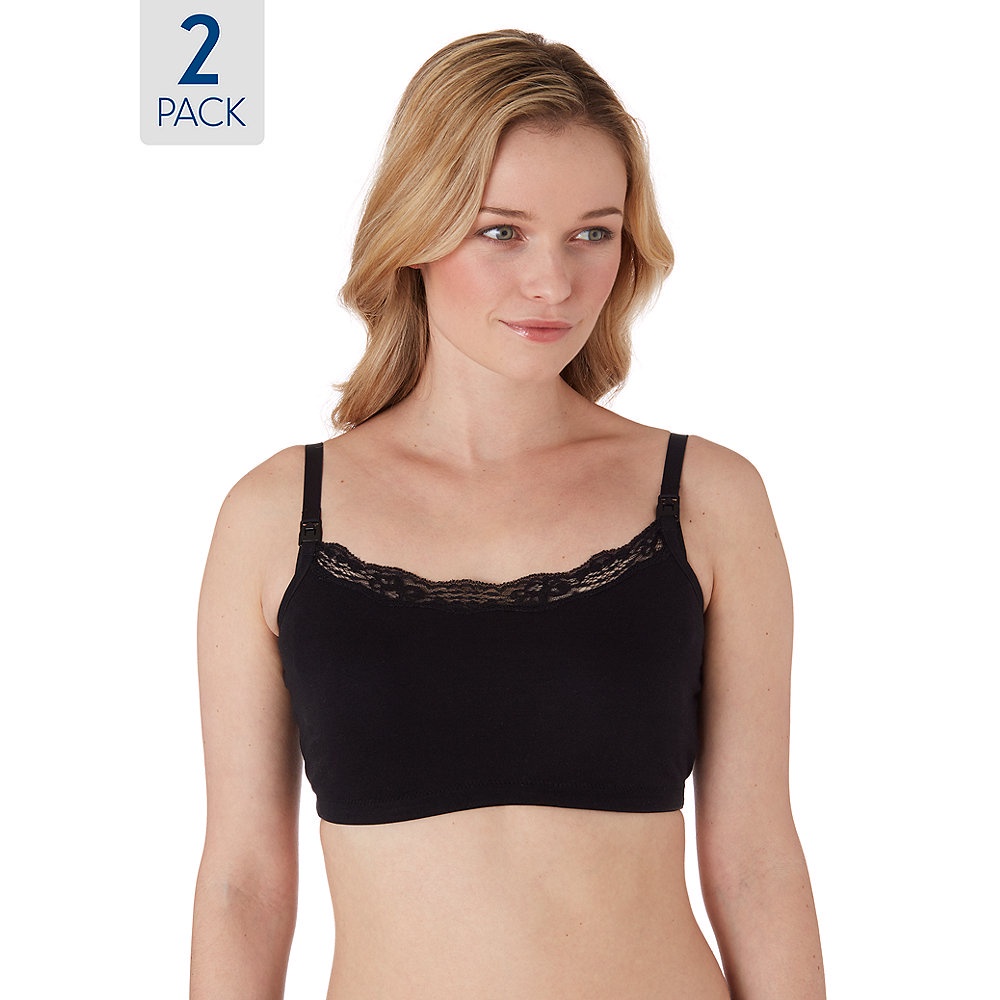 Mothercare -Maternity Lace Nursing Sleep Bra - 2 Pack