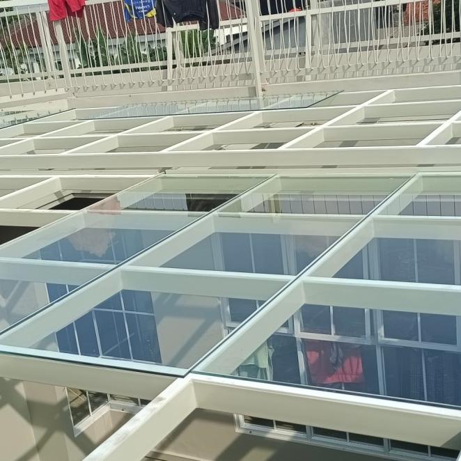 Canopy Kaca Sliding Gate Otomatis