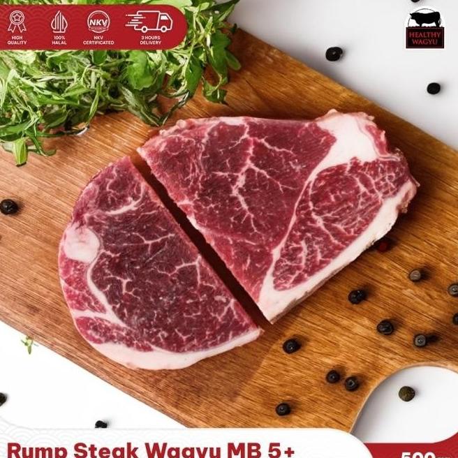 

Diskon Tokusen Rump Steak Wagyu Beef Marbling 5 500Gr Lovloa