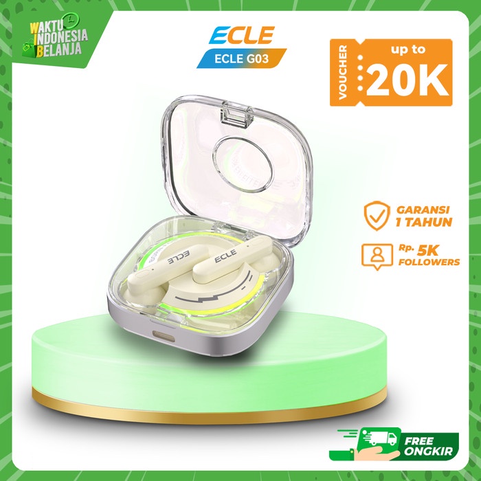 Ready ECLE G03 Gaming TWS Bluetooth Wireless Earbuds