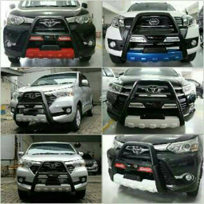 Bumper / Tanduk Depan Calya / Sigra Model Trd + Lampu Best