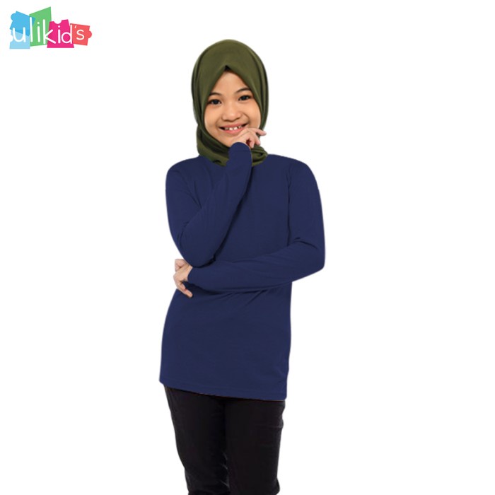 Ulikids Manset Baju Anak Perempuan & Laki-Laki Bahan Spandek Kaos Anak