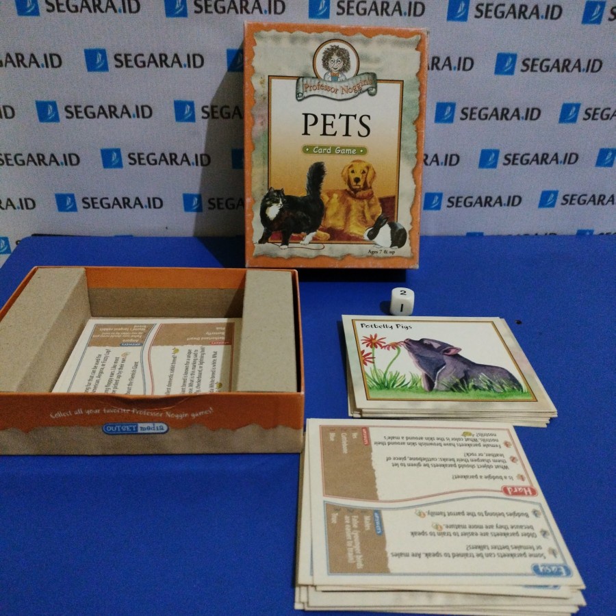 Board Game - Pets Card Game by Professor Noggins