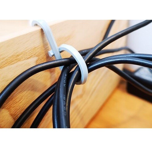 

A703 - Pengikat Kabel Klip Set isi 15 - Cable Tie Clip