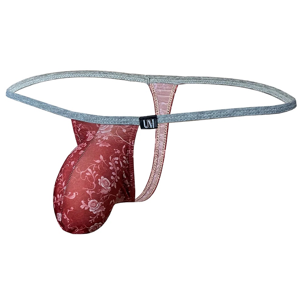 Men's Erotic Thong with Bulk Bag Sexy Underwear Elastic Panties T Back Thong Backless Thong