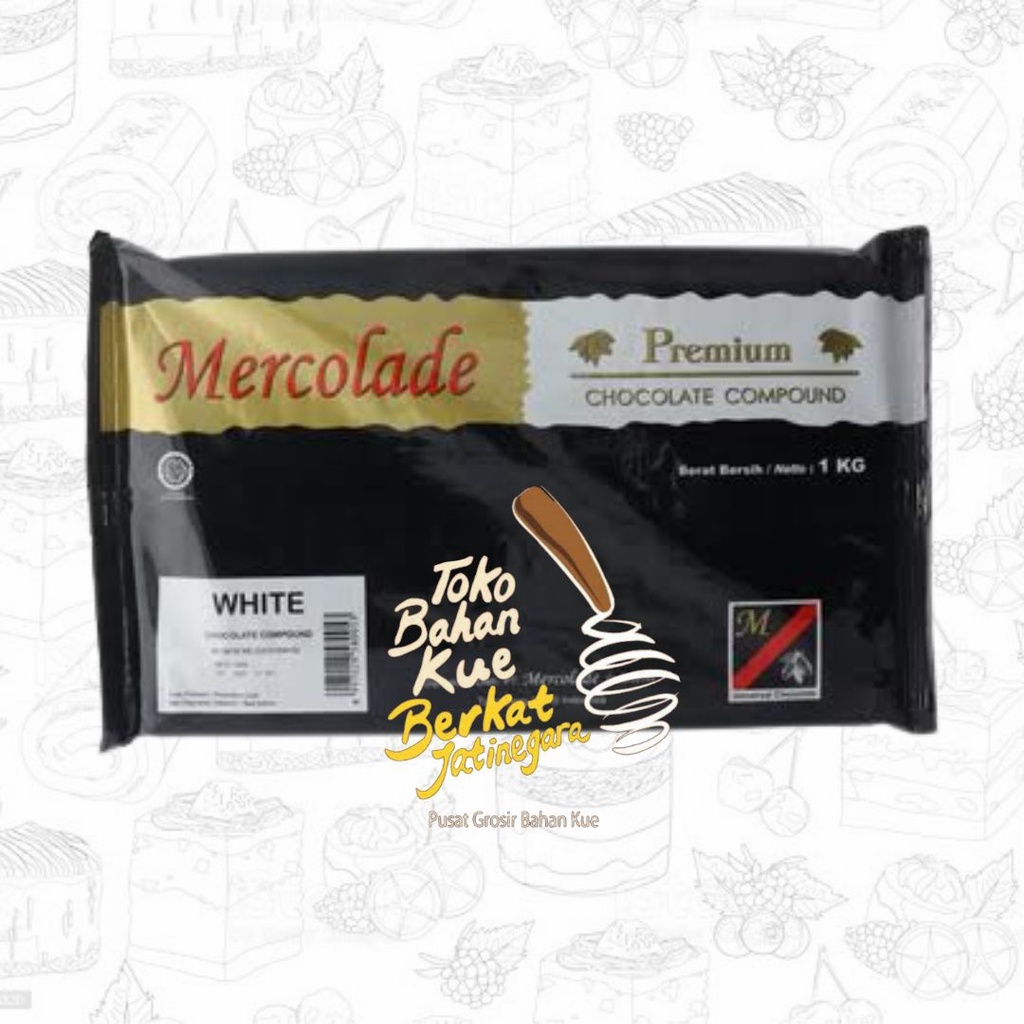 

Mercolade White Kemasan 1 Kg / Coklat Batang White