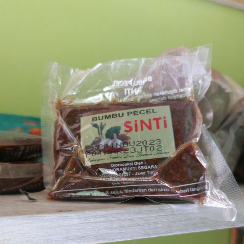 

Bumbu pecel sinti