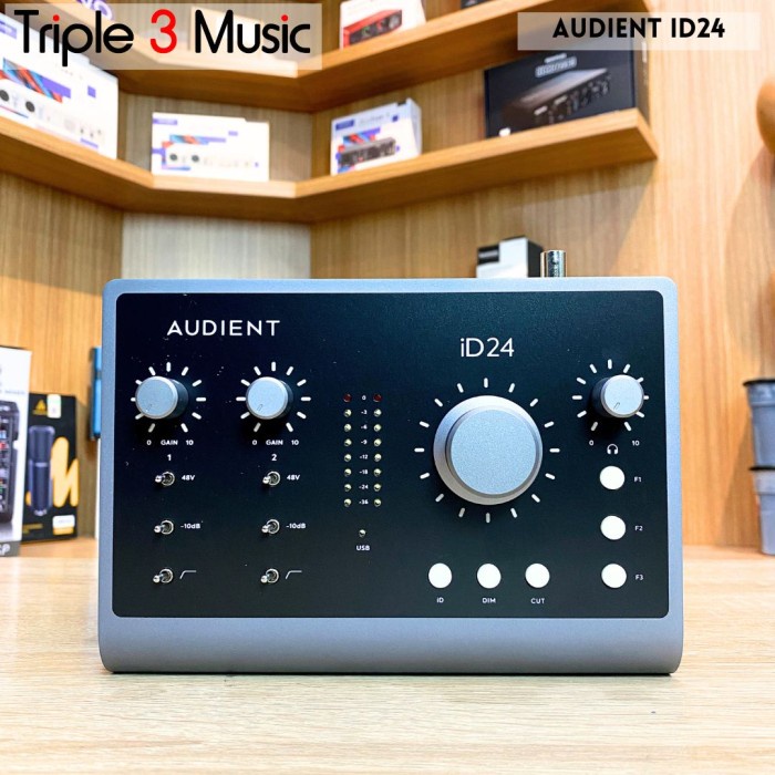 AUDIENT ID24 ID 24 Soundcard Recording 10 x 14 USB-C original