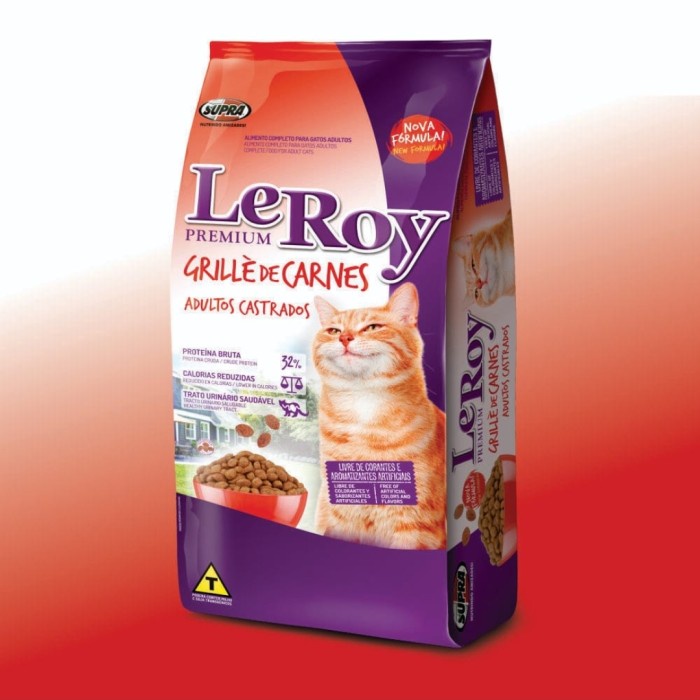 [Ori] Leroy Cat Food Grill Beef Urinary 10.1Kg Premium Limited