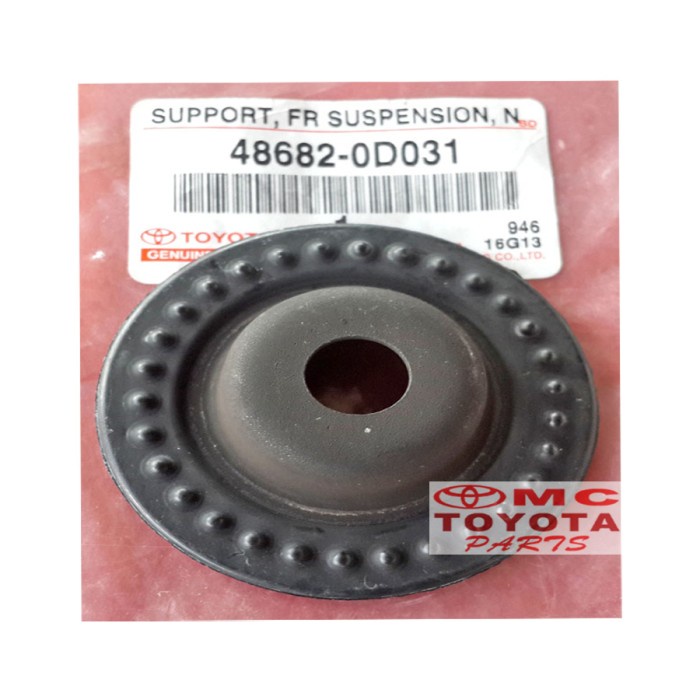 Karet Support Shock Absorber Breaker Depan Vios Limo Yaris 48682-0D031 Kode Hv025