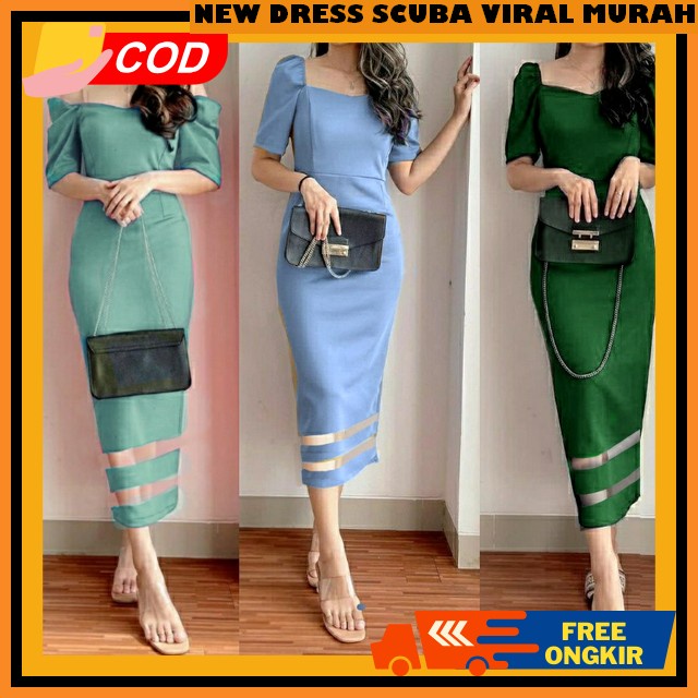 Terbaru 2024 Pesta Drees Nikahan   Bju Gnis Cewe Premium Pesta Mewah Korean Style Paling Murah Dress