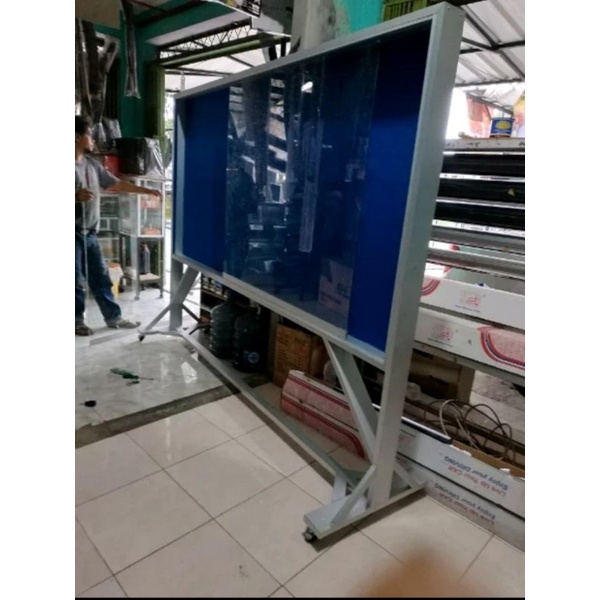 

mading papan pengumuman ukuran 120x240 cm