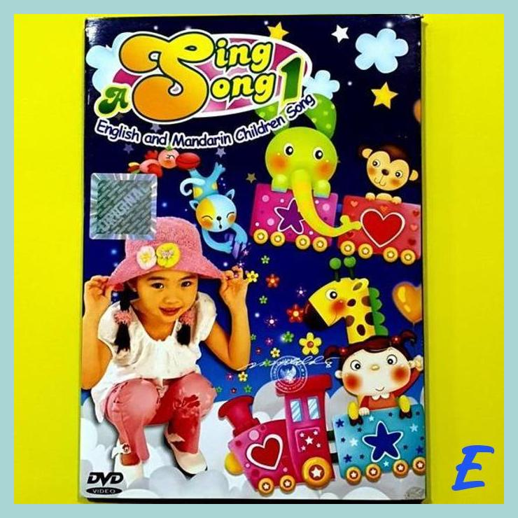| HNP | KASET VCD ORIGINAL VIDEO EDUKASI ANAK BELAJAR BAHASA INGRIS DAN MANDARIN SAMBIL BERNAYANYI