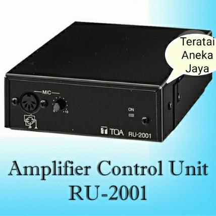 Amplifier Control Unit TOA tipe RU-2001