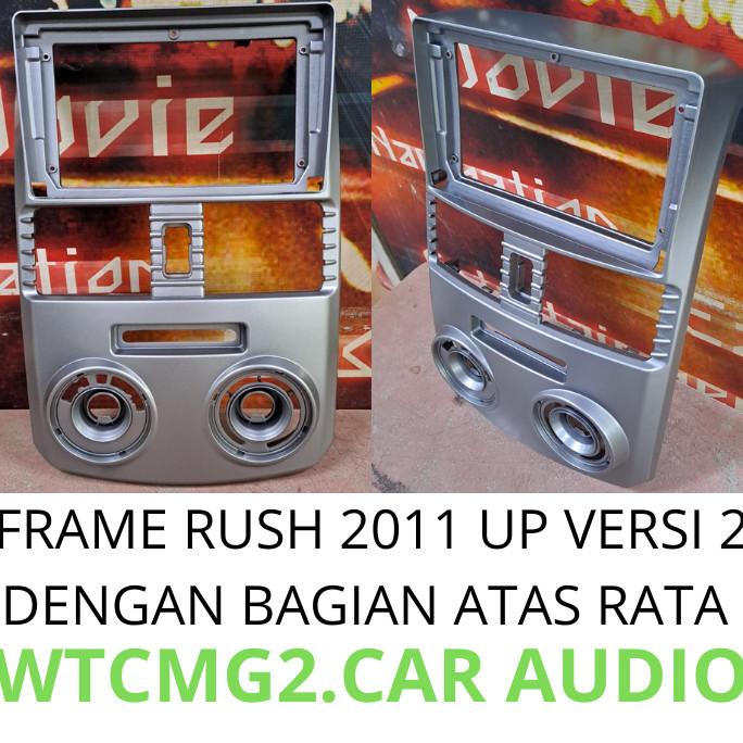 Frame Head Unit Android 9 Inch Toyota Rush 2012 Original