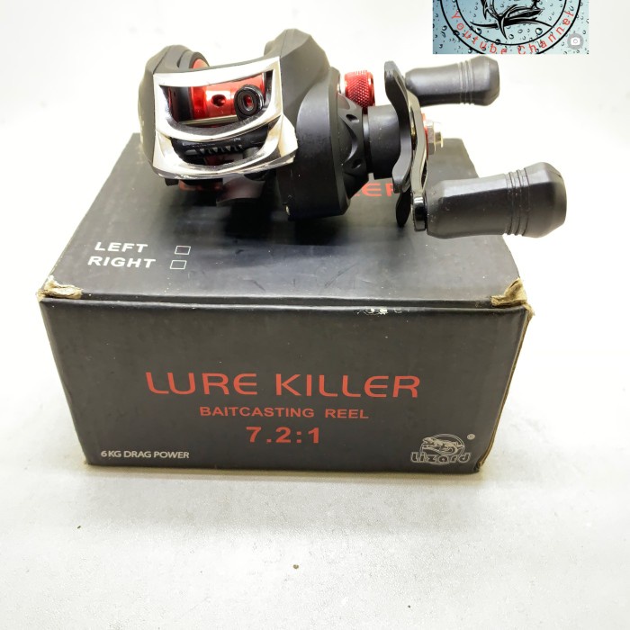 Set Pancing Joran sambung 2 dan Reel bc lure killer - (Bisa Bayar Di  Tempat)