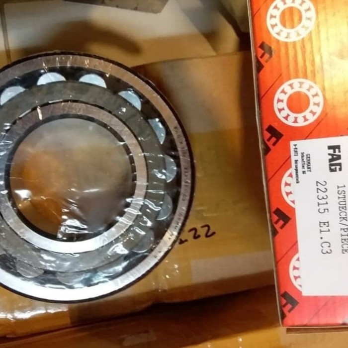 Spherical Roller Bearing Fag 22315 E1 Fag Original Best
