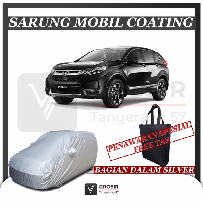 Sarung Mobil New Crv Turbo Coating Body Cover New Crv Turbo Best