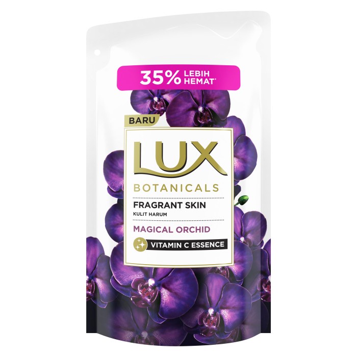 Terbaru Lux Sabun Mandi Cair Magical Orchid 400Ml