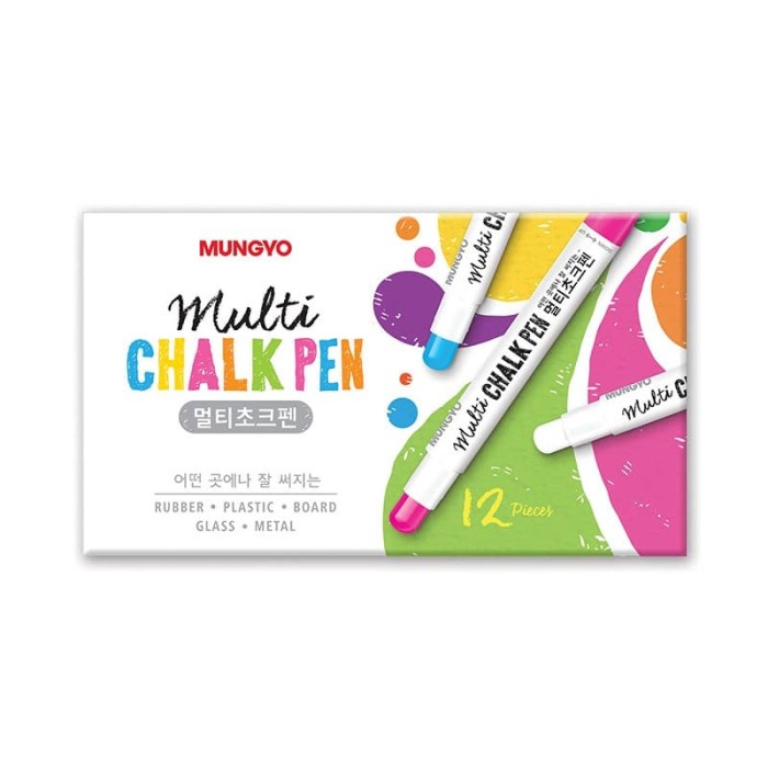 

MUNGYO - MULTI CHALK PEN 5 PCS ORIGINAL TERBARU