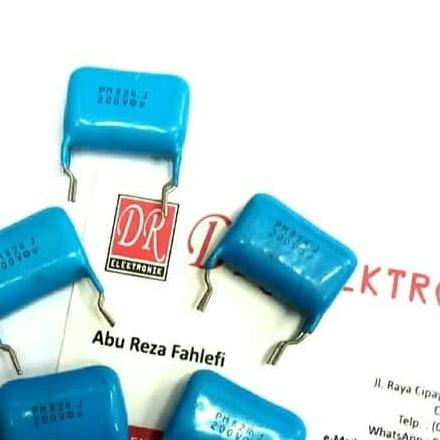 Baru Milar mylar Kapasitor Capasitor 824j 824 820nF 820 nF 200 volt 200v dre3 Buru Order