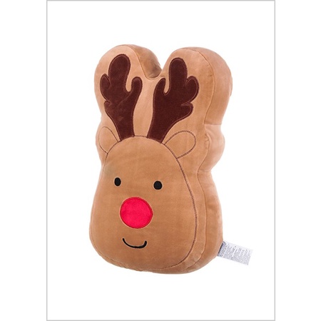 Terbaru Miniso Bantal Kepala Rusa Deer Head Pillow Untuk Hadiah Anak Natal