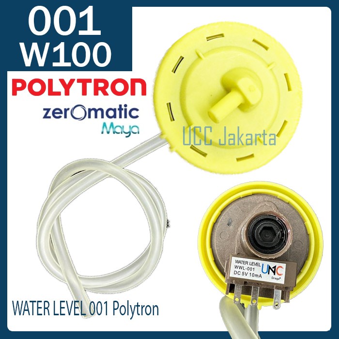 Water Level Mesin Cuci Polytron 3 Pin + Selang Wwl-001 Best