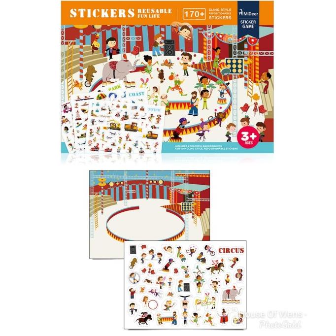 

Sticker Book Fun Life Circus - Buku Sticker Bajak Laut Original Limited Edition