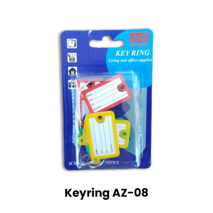 

Gratis Ongkir Gantungan Kunci Keyring Warna Isi 12 Pcs Az-12