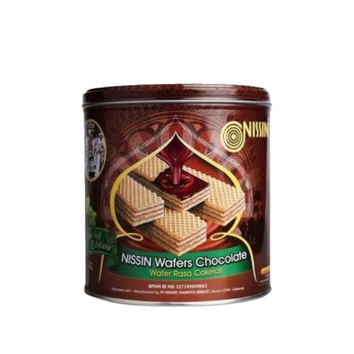 

Gratis Ongkir Biskuit Wafer Cokelat Kaleng Nissin Wafer Choco 267 Gr