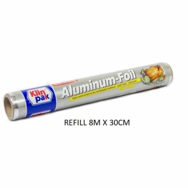 

Gratis Ongkir Aluminium Foil Klinpak Refill 30 Cm X 8 Meter