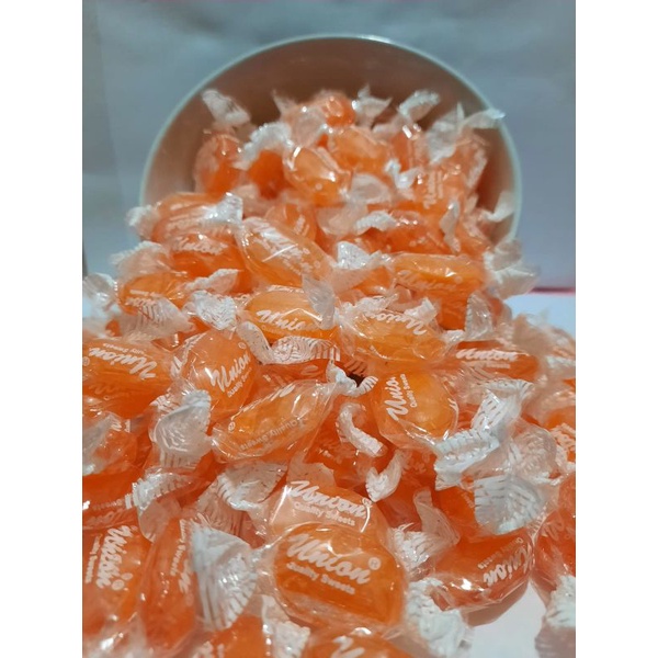 

Permen Buah Rasa Jeruk Union 288Pcs 1000Gram