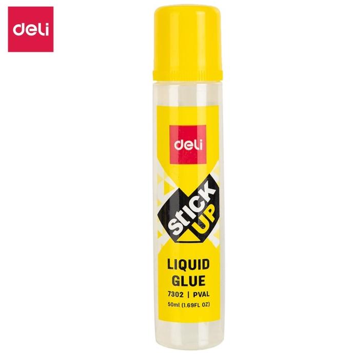 

TERLARIS DELI LEM CAIR BENING STICK UP 50ml/125ml REKAT KUAT CEPAT KERING E7302