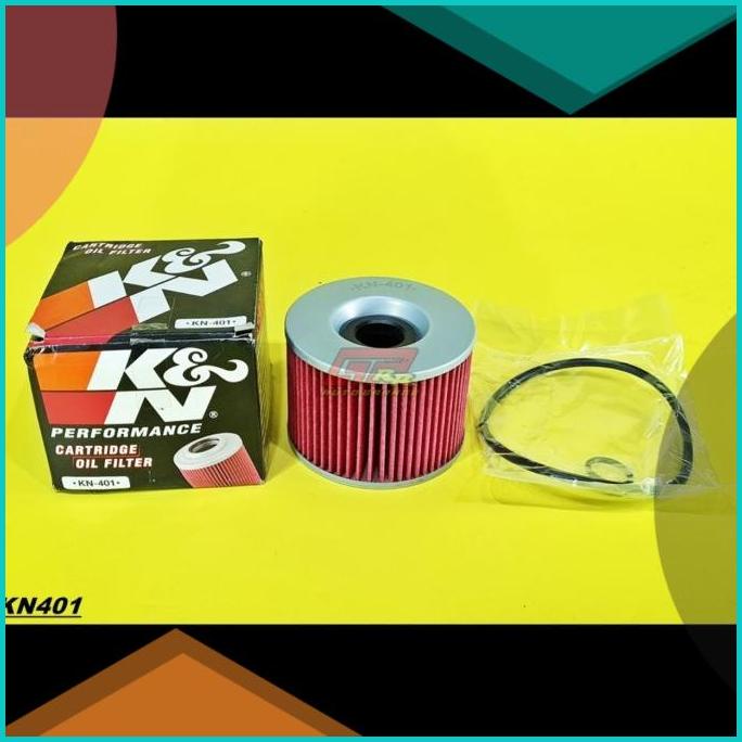 Oil Filter Oli Mesin K&N KNN KN401 Kawasaki Ninja 250 250r Karbu 16nov