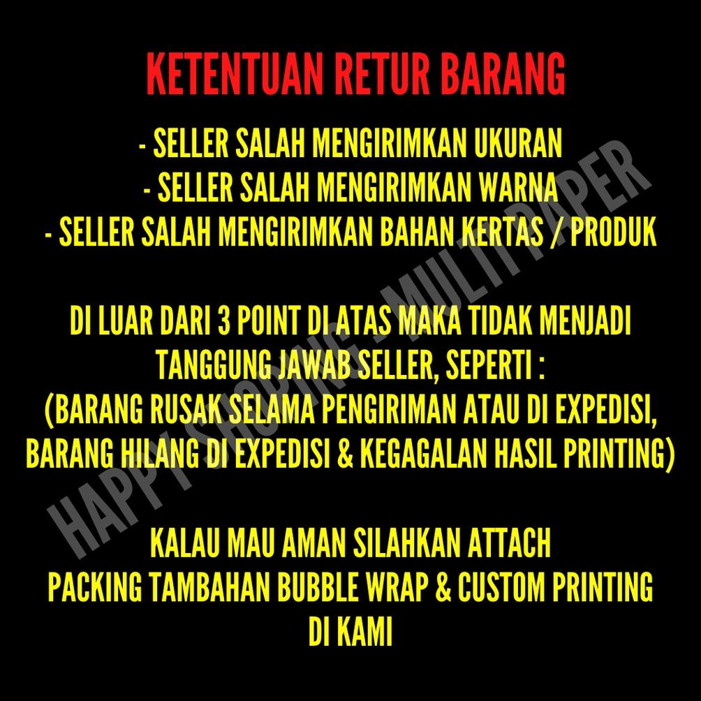 

Baru Karton BW F4 isi 50 lembar / Kertas BW F4 250gsm .,