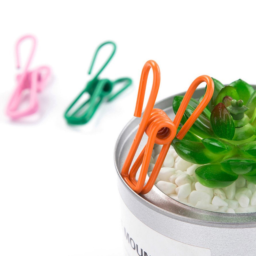 Jepitan baju Klip pakaian jemuran handuk Jepitan penyimpanan multiguna warna