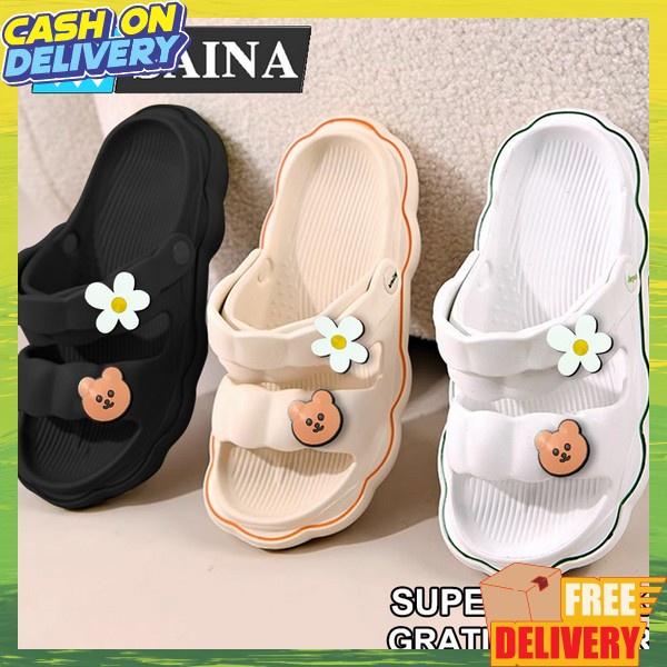 Srendal Karwt Premium Sndal Slop Murah Semdal Cewek Tali Ssndal Sandal Jelly Wanita Sendal Jely Fuji