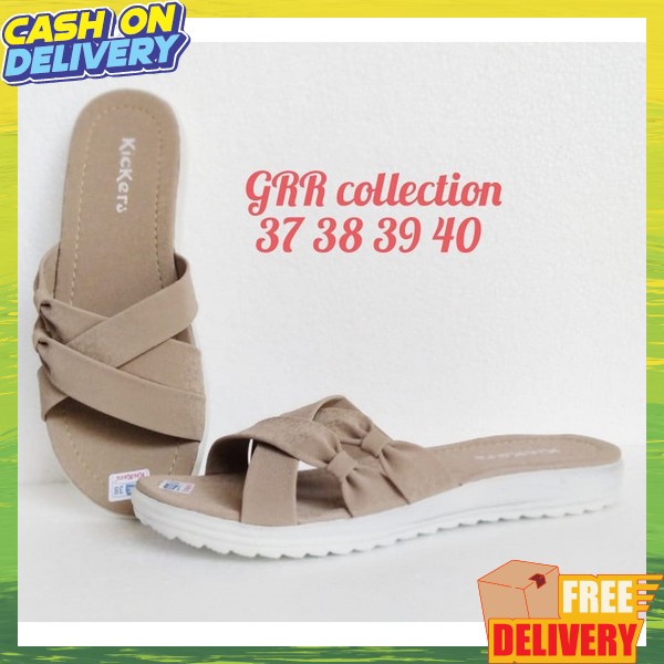 Terbaru Senda Aendal Empuk Kekinian Srandel Jepit Sandal Wanita Viral Fashion Korean Dendal Import K