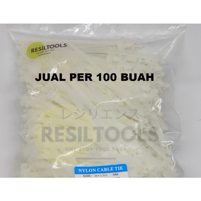 

[COD] Per100 Kabel Tis Super 15 Cm Pengikat Rantai Besi Tali Ties Cable 60 K Limited