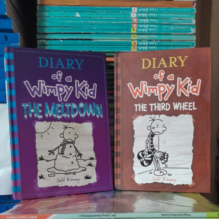 [COD] Diary Of A Wimpy Kid Hardcover Version By: Jeff Kinney Diskon