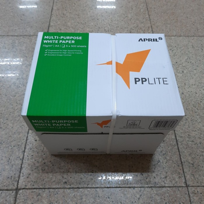 

Terbaru Kertas A4 70Gr Pp Lite (1 Dus) Promo /Promo Kertas Hvs A4 70Gr Pp Lite Promo Terlaris