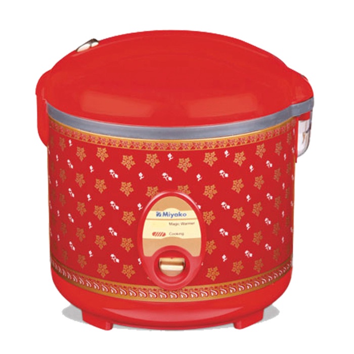 [New Ori] Miyako - Magic Com 1.8 Liter 3In1 Merah Mcm508Red Berkualitas